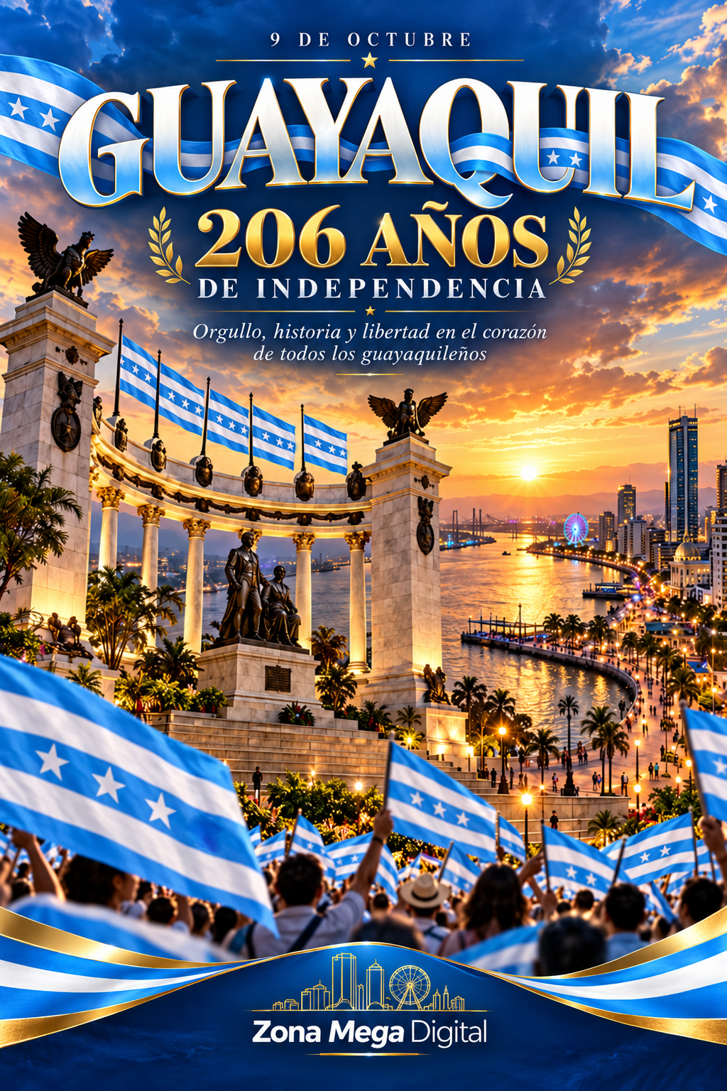 Guayaquil Orgullo, Historia Y Libertad